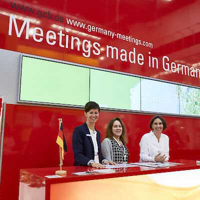 GCB exhibition stand at IMEX Frankfurt 2019