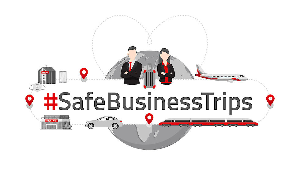 Key Visual von #SafeBusinessTrips | © GCB