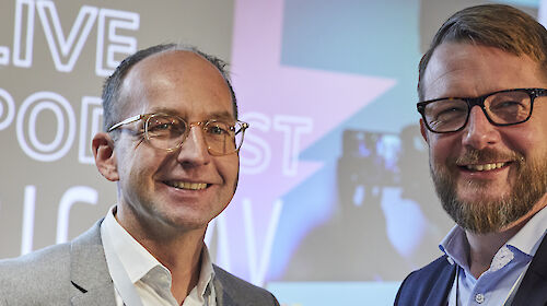 Sven Krueger, Co-Founder and Chief Commercial Officer (CCO) of whoelse and Matthias Schultze, managing director of GCB