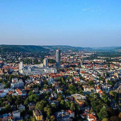 Blick über Jena