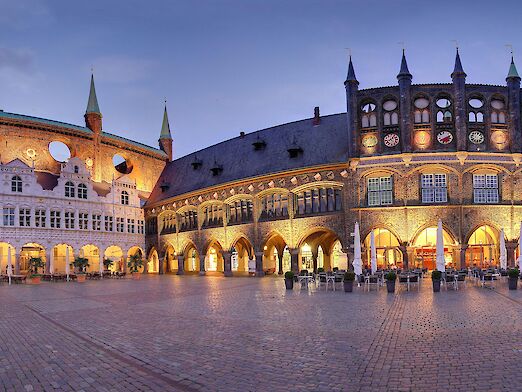 Rathausmarkt Lübecl