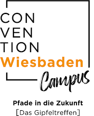 Logo des Gipfeltreffens "Pfade in die Zukunft | © Convention Wiesbaden