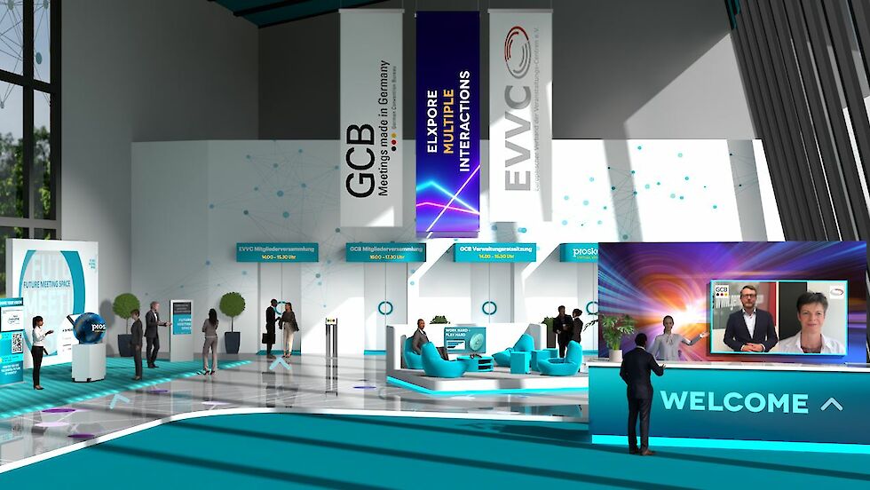 Virtual Reception Room at the GCB General Meeting 2020