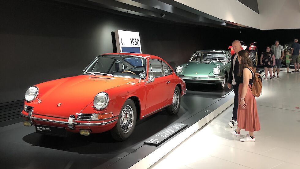 Porsche museum Stuttgart lobby