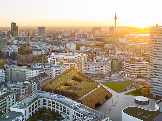 Düsseldorf's new city center