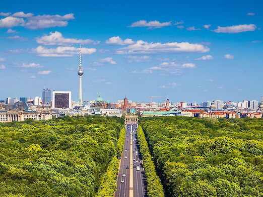 Berlin Skyline View