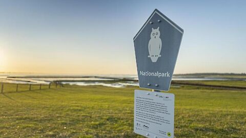 National park sign at Dockkoog